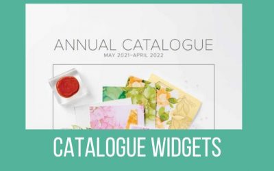 Annual Catalogue 2021 Widgets