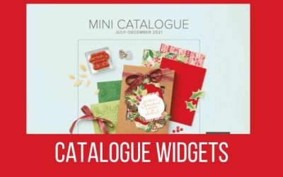 Aug 2021 Mini Catalogue Widgets