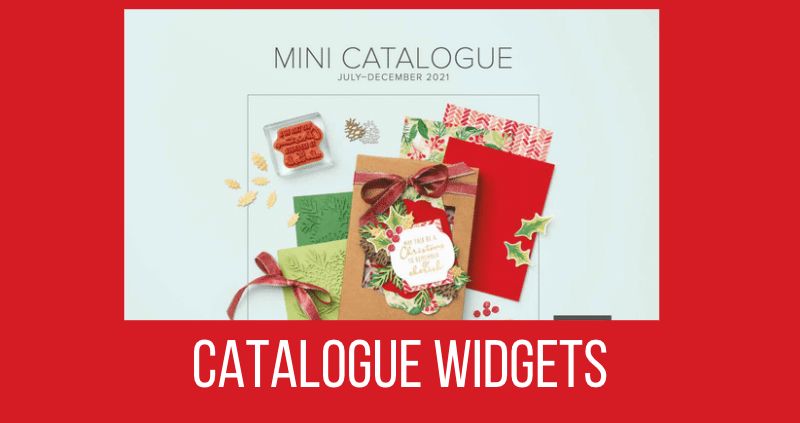 Aug 2021 Mini Catalogue Widgets