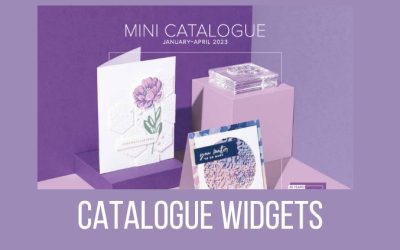 Jan – APR 2023 Mini Catalogue Widgets