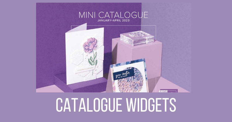 Jan – APR 2023 Mini Catalogue Widgets