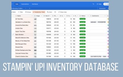 Stampin’ Up! Inventory Database