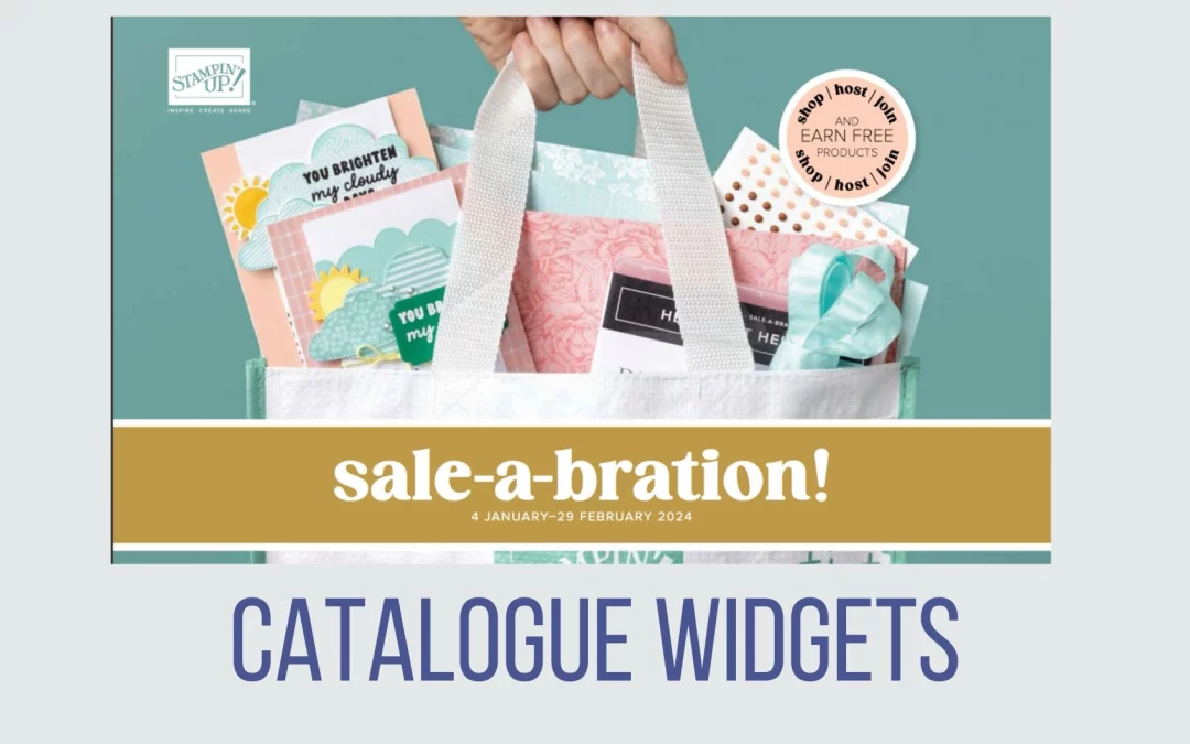 Sale-a-bration January 2024 Catalogue Widgets