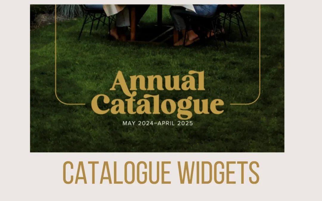 Annual Catalogue 2024 – 2025 Widgets